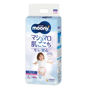 Moony Man Marshmallow Skin Feel Pants L44 for Girls (9-14 kg)